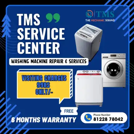 Washing Machine Repair Services in Egmore, Chennai – TMS Service Center