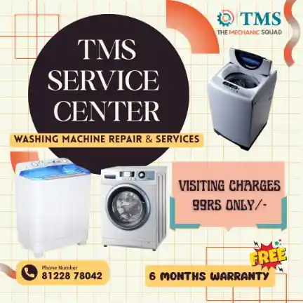 Washing Machine Repair Services in Thiruvanmiyur, Chennai – TMS Service Center